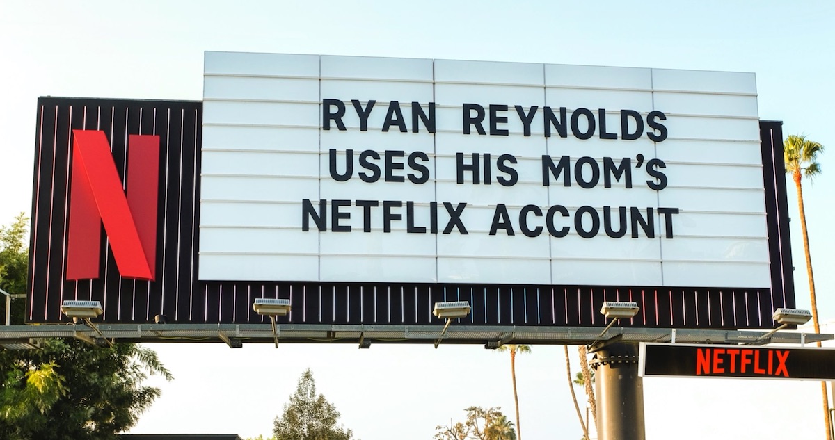 Ryan Reynolds Uses His Mom's Netflix Account