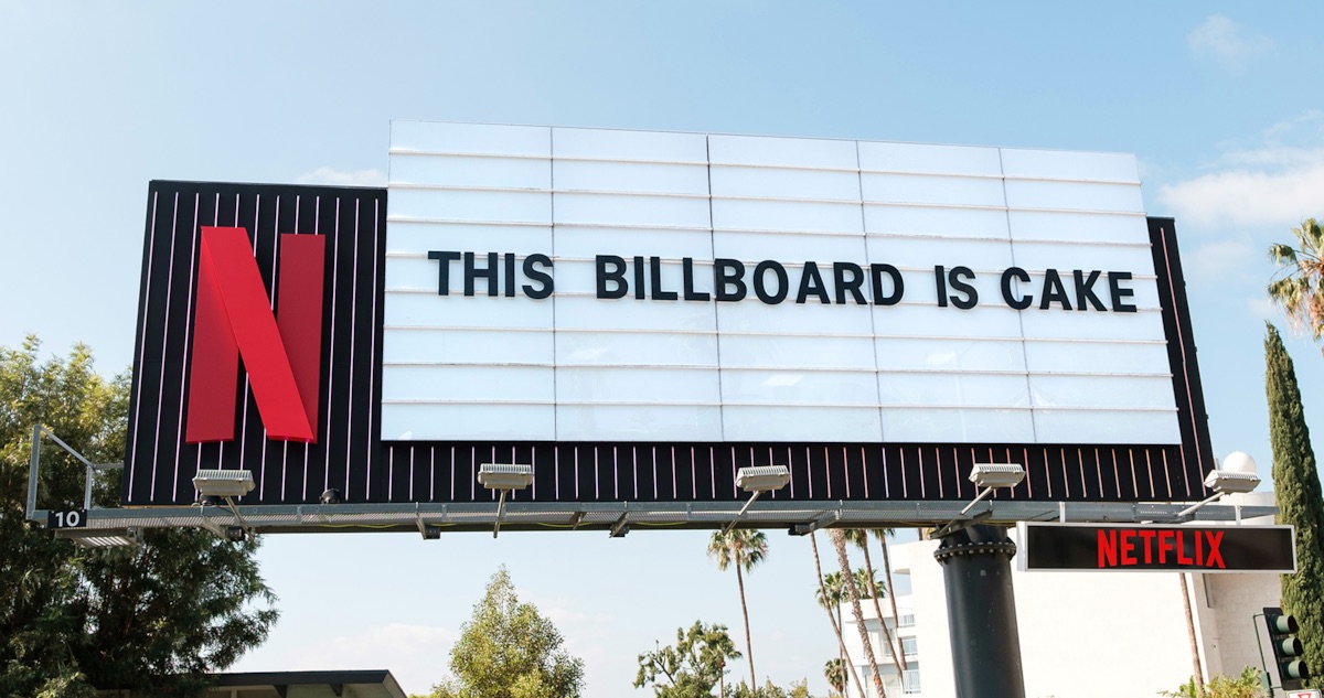 This Billboard Is Cake